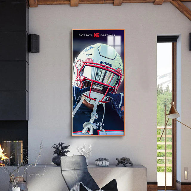 New England Patriots - Vertical 1:2 WallArt