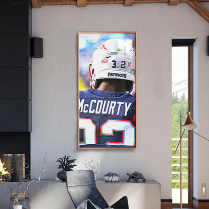 New England Patriots - Vertical 1:2 WallArt