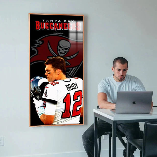 Tom Brady - Vertical 1:2 WallArt