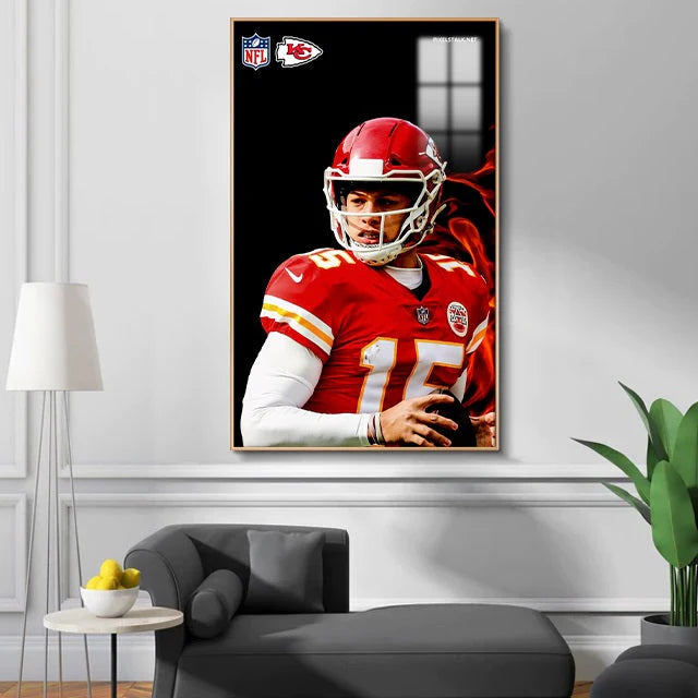 Patrick Mahomes II - Vertical 1:2 WallArt