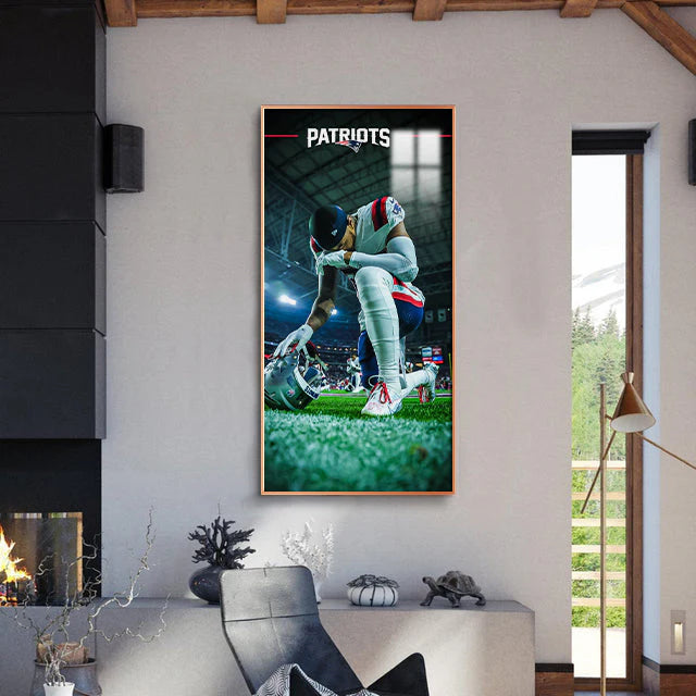 New England Patriots - Vertical 1:2 WallArt