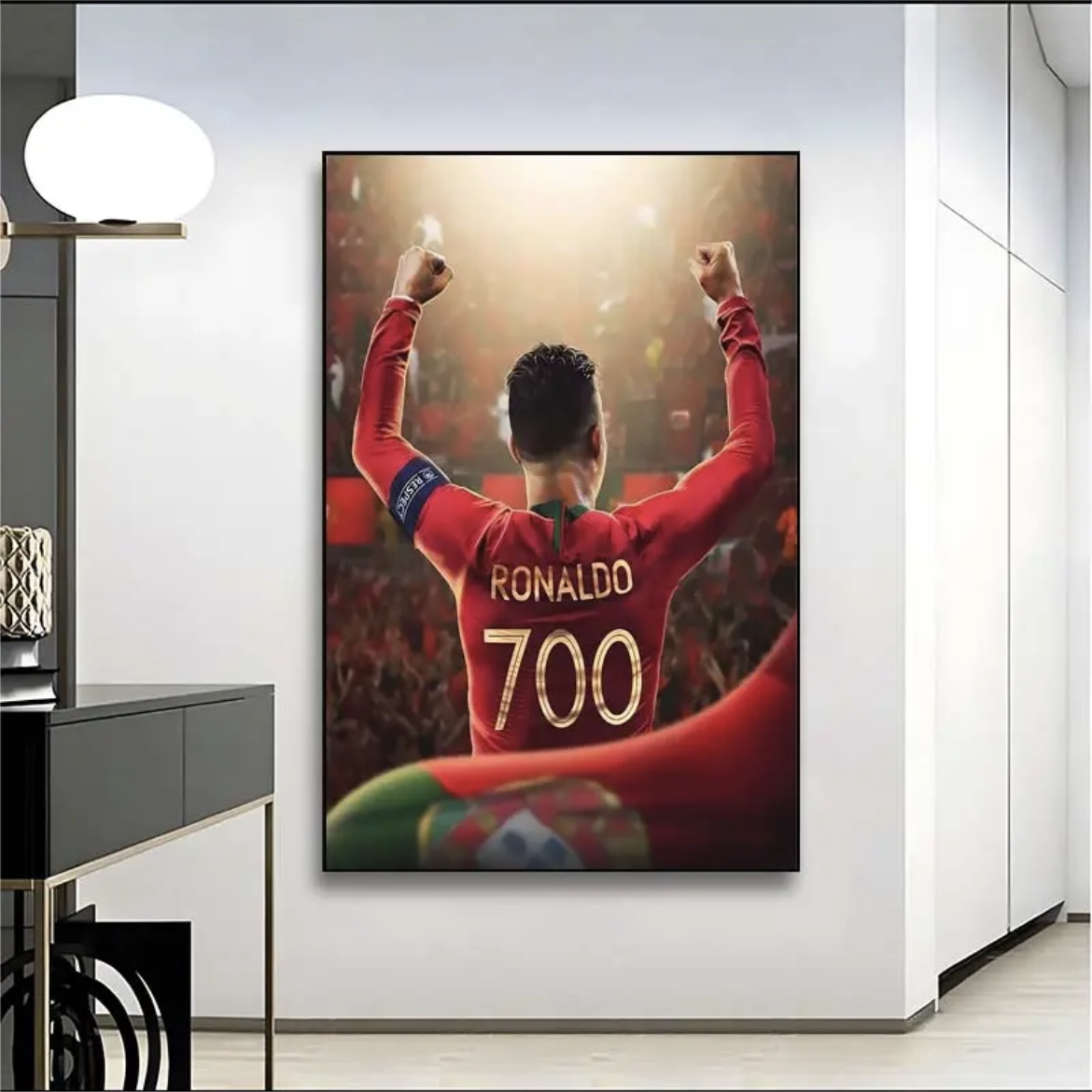 Cristiano Ronaldo Compilation - Vertical 1:2 WallArt