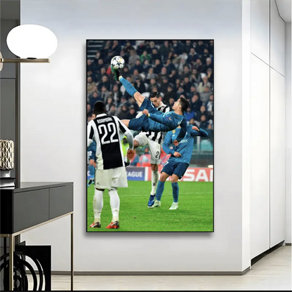 Cristiano Ronaldo Compilation - Vertical 1:2 WallArt