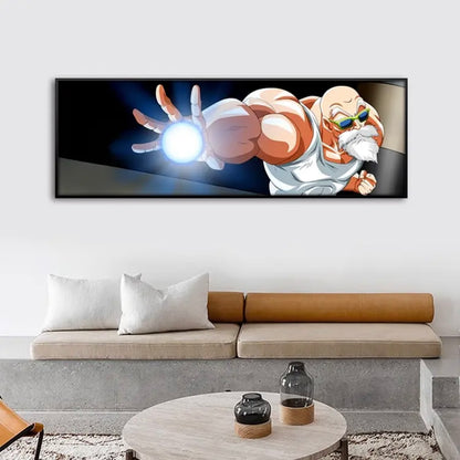 Dragon Ball （Akira Toriyama）WALL ART - Crystal Porcelain Painting - Aluminum Frame