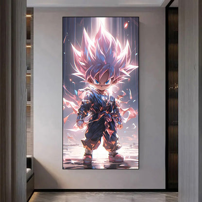 Dragon Ball （Akira Toriyama）WALL ART - Crystal Porcelain Painting - Aluminum Frame