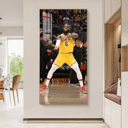 LeBron James Lakers - Vertical 1:2 WallArt