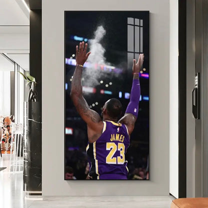 LeBron James Lakers - Vertical 1:2 WallArt