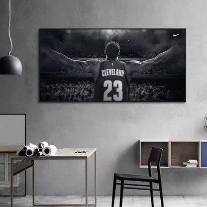 LeBron James 👑 Cavaliers - Horizontal 2:1 WallArt