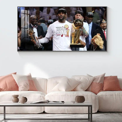 LeBron James Heat - Horizontal 2:1 WallArt