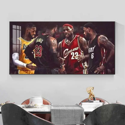 LeBron James 👑 Cavaliers - Horizontal 2:1 WallArt