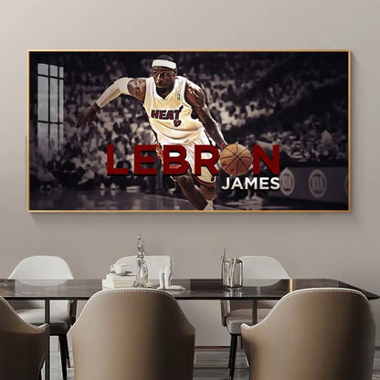 LeBron James Heat - Horizontal 2:1 WallArt