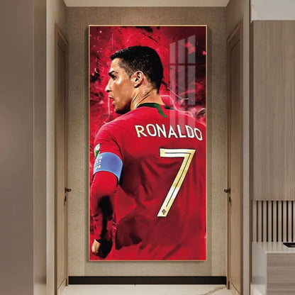 Cristiano Ronaldo Portuguese - Vertical 1:2 WallArt