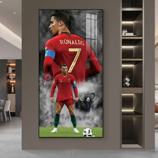 Cristiano Ronaldo Portuguese - Vertical 1:2 WallArt