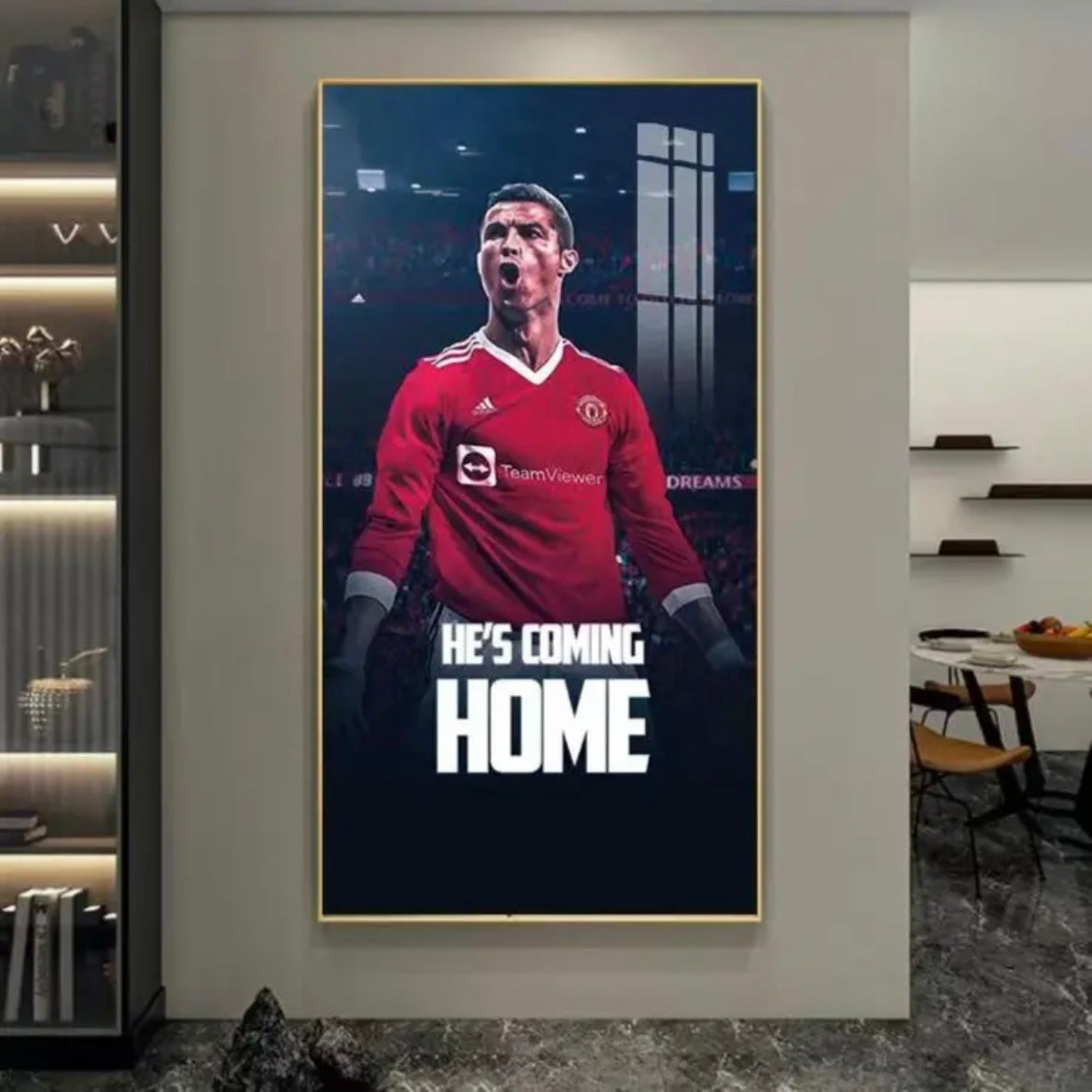 Cristiano Ronaldo Manchester United - Vertical 1:2 WallArt