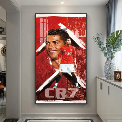 Cristiano Ronaldo Manchester United - Vertical 1:2 WallArt