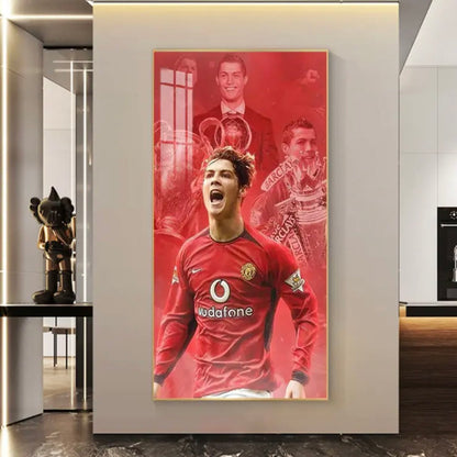 Cristiano Ronaldo Compilation - Vertical 1:2 WallArt