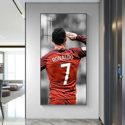 Cristiano Ronaldo Compilation - Vertical 1:2 WallArt