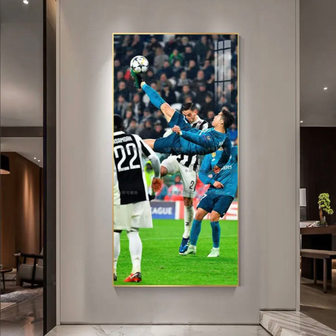 Cristiano Ronaldo Compilation - Vertical 1:2 WallArt