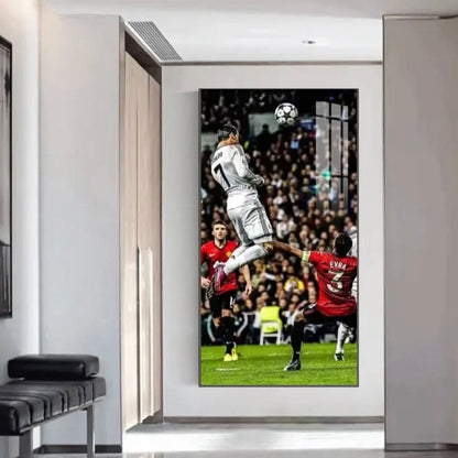 Cristiano Ronaldo Compilation - Vertical 1:2 WallArt