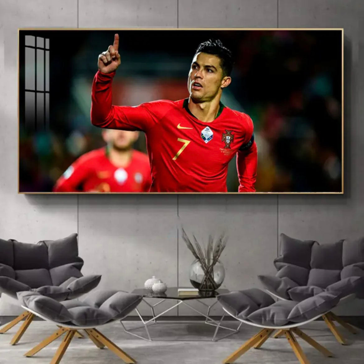 Cristiano Ronaldo Compilation - Horizontal 2:1 WallArt