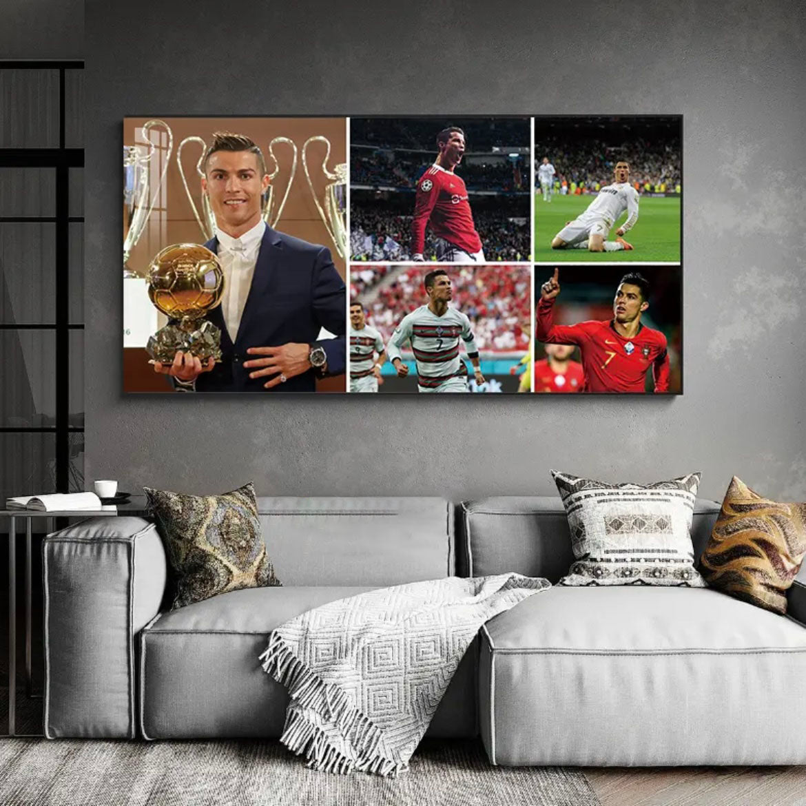 Cristiano Ronaldo Compilation - Horizontal 2:1 WallArt