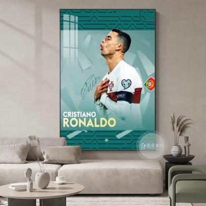 Cristiano Ronaldo Compilation - Vertical 1:2 WallArt