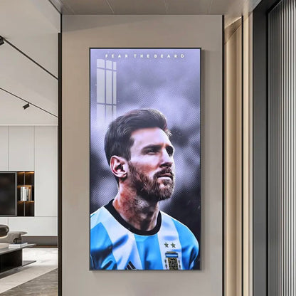 Lionel Messi - Vertical 1:2 WallArt