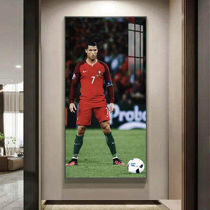 Cristiano Ronaldo Portuguese - Vertical 1:2 WallArt