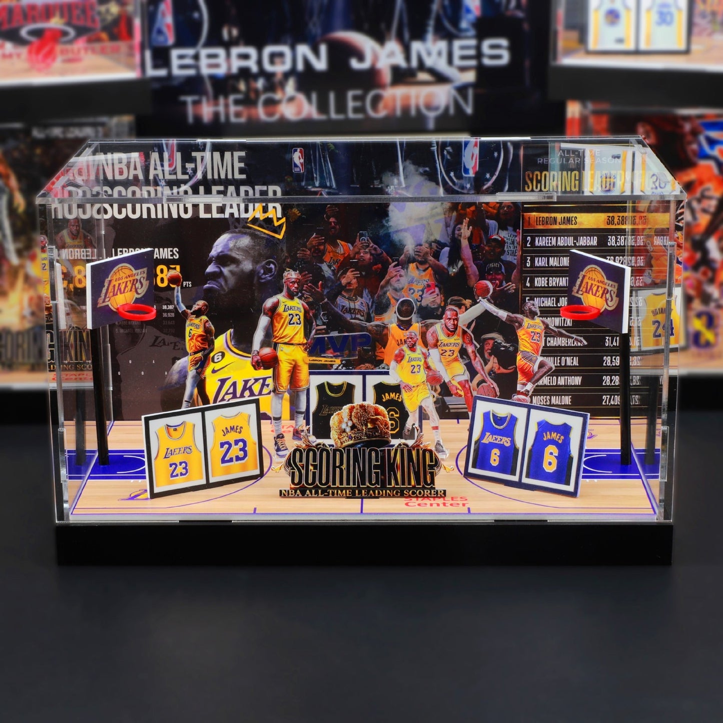 Classic Basketball and Football Star Figurine Model - Birthday Gifts