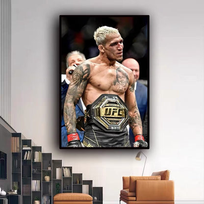 Charles Oliveira “Do Bronx” Vertical 2:3 WallArt