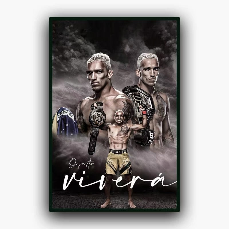 Charles Oliveira “Do Bronx” Vertical 2:3 WallArt