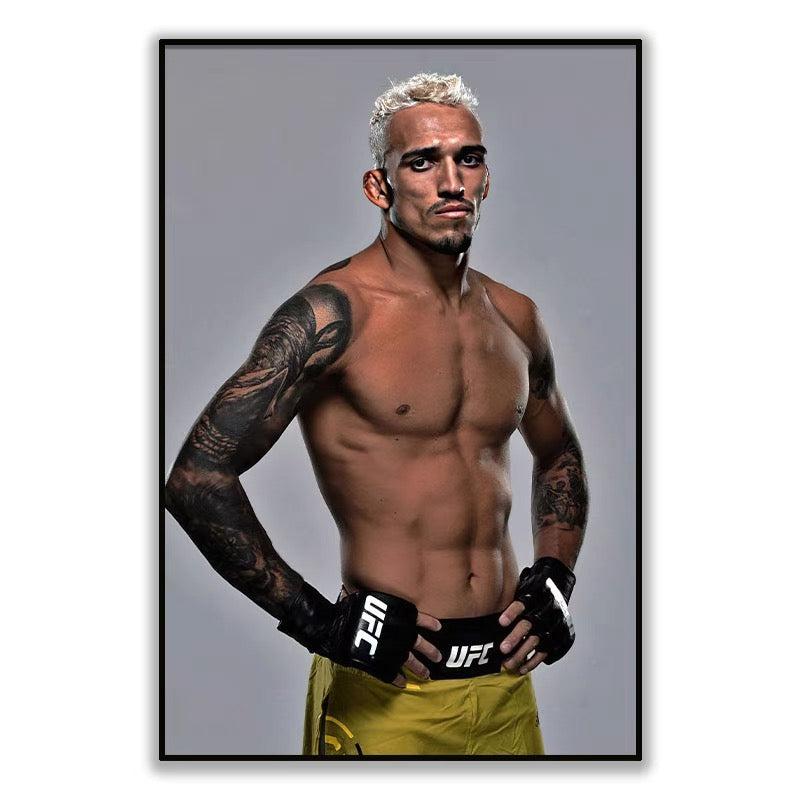 Charles Oliveira “Do Bronx” Vertical 2:3 WallArt