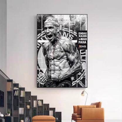 Charles Oliveira “Do Bronx” Vertical 2:3 WallArt