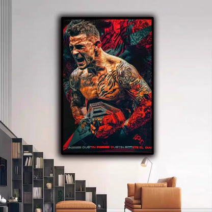 Dustin Glenn Poirier 💎 Vertical 2:3 WallArt