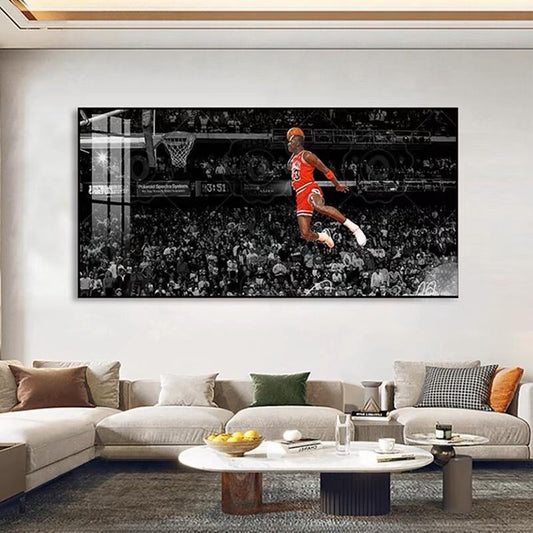 Michael Jordan🐐 Horizontal 2:1 WallArt