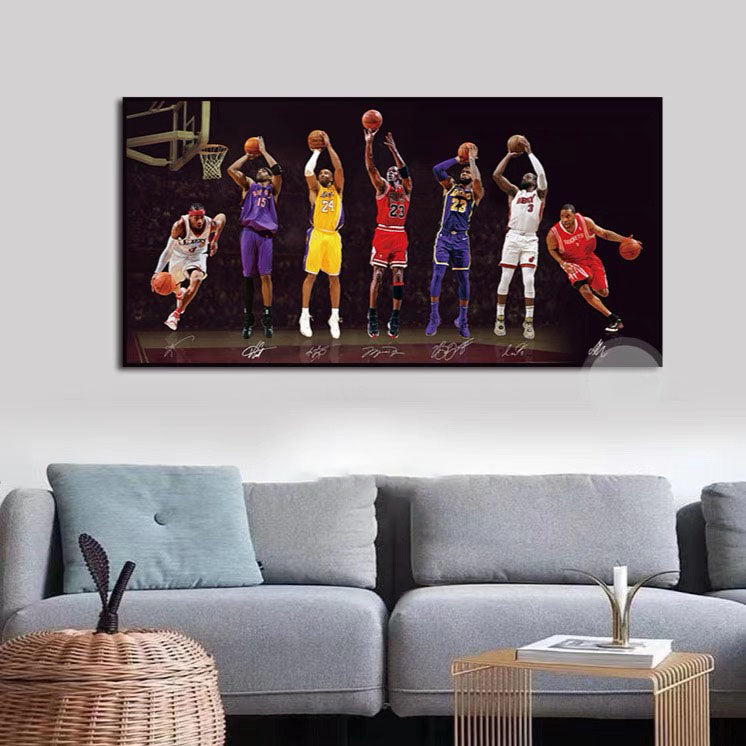 ARTE DE PARED DE STEPHEN CURRY