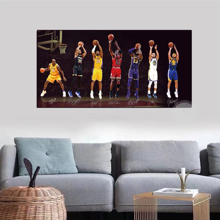 ARTE DE PARED DE STEPHEN CURRY