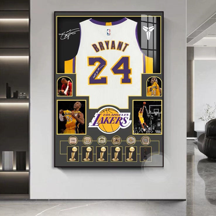 Kobe Bryant's Jersey WallArt (Graphic Jersey)