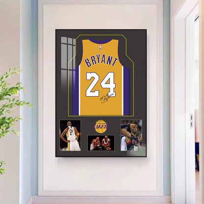 Kobe Bryant's Jersey WallArt (Graphic Jersey)