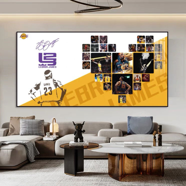 LeBron James Lakers - Horizontal 2:1 WallArt