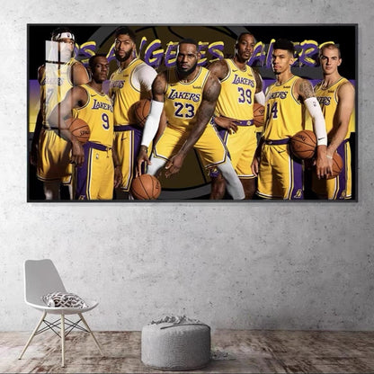 LeBron James Lakers - Horizontal 2:1 WallArt