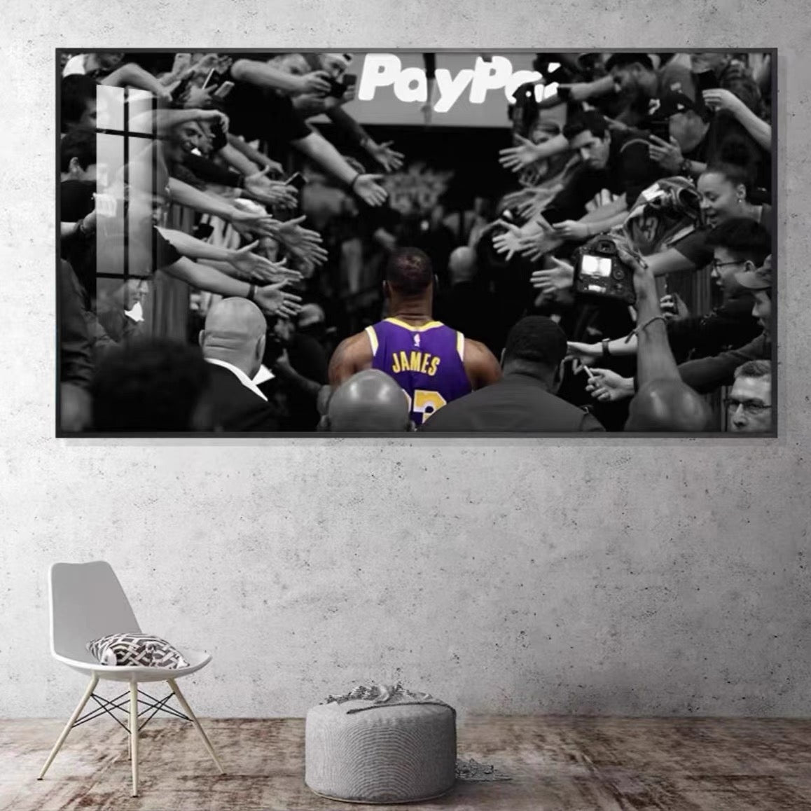 LeBron James Lakers - Horizontal 2:1 WallArt