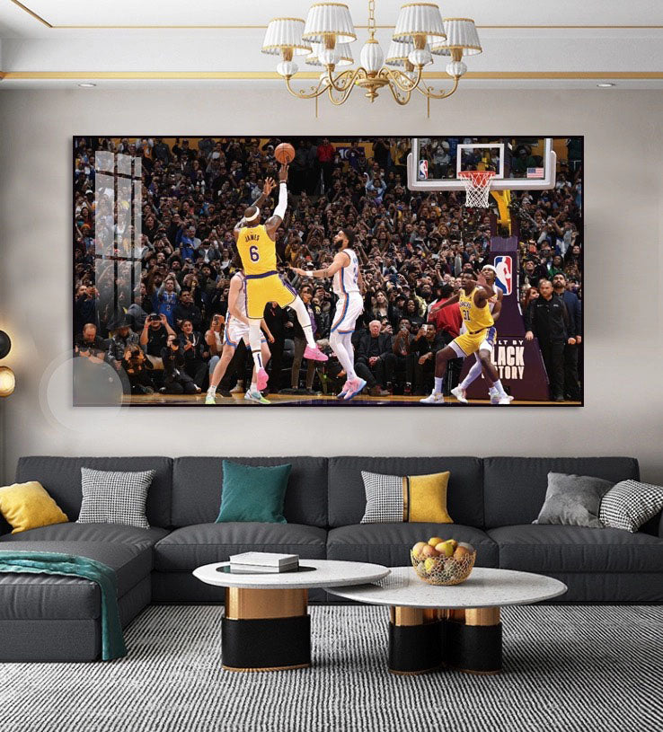 LeBron James Lakers - Horizontal 2:1 WallArt