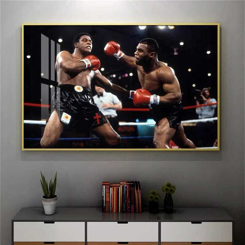 The Boxing Legend "Mike" Tyson - Horizontal 3:2 WallArt