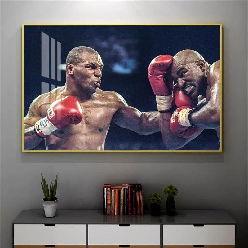 The Boxing Legend "Mike" Tyson - Horizontal 3:2 WallArt