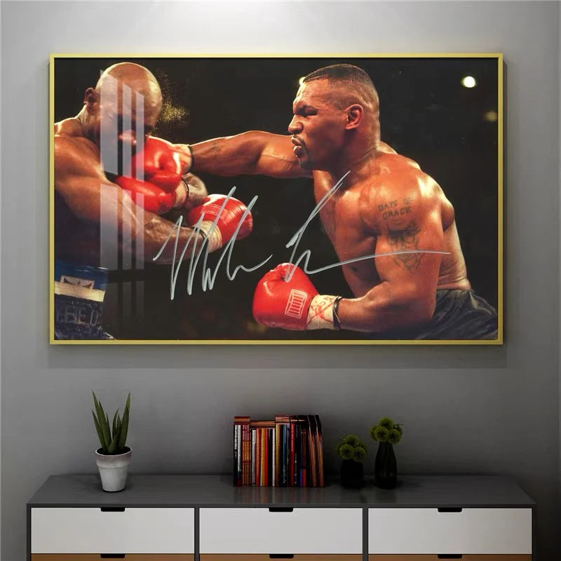 The Boxing Legend "Mike" Tyson - Horizontal 3:2 WallArt