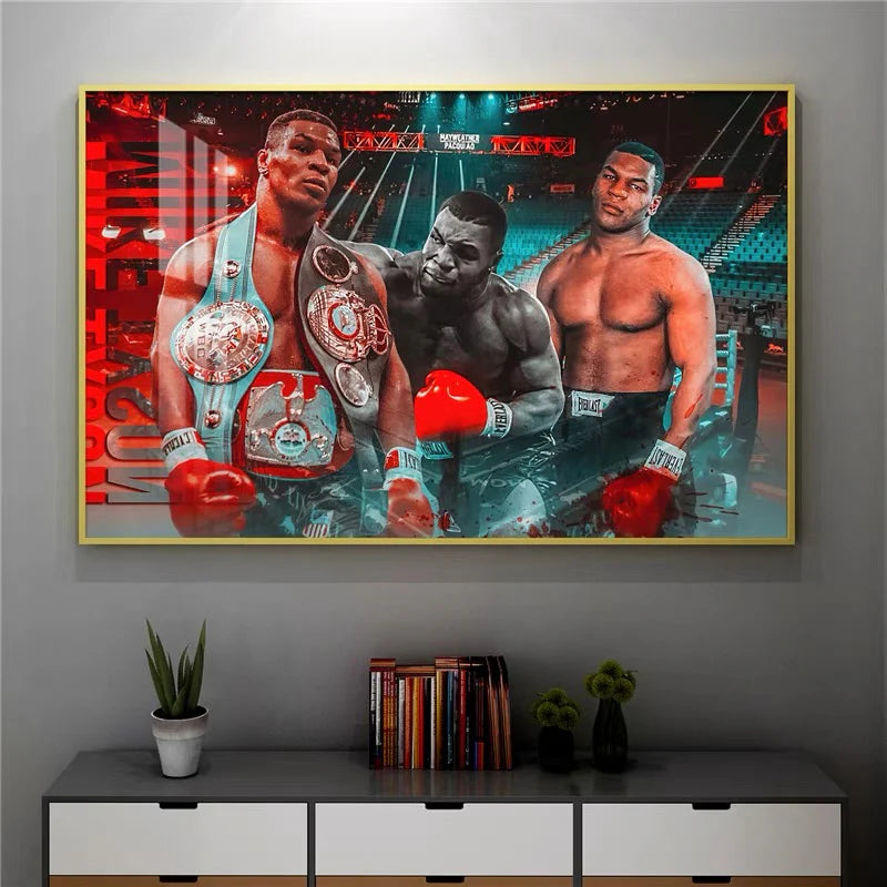 The Boxing Legend "Mike" Tyson - Horizontal 3:2 WallArt