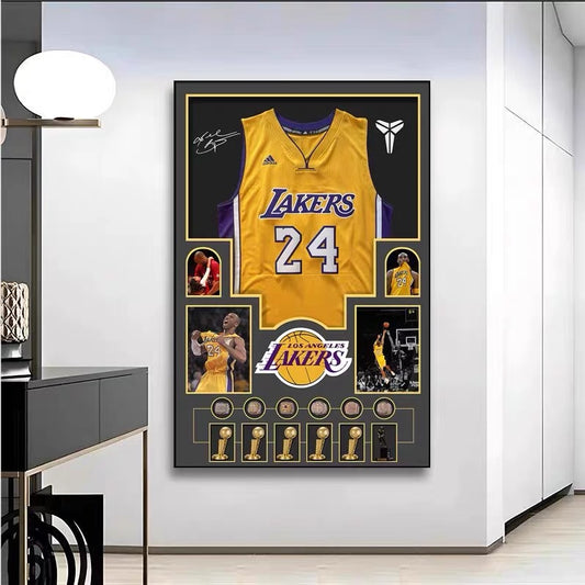 NBA All-Star Players Jersey WallArt (Graphic Jersey)