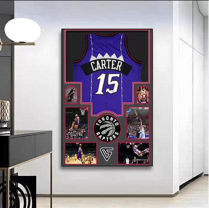 NBA All-Star Players Jersey WallArt (Graphic Jersey)