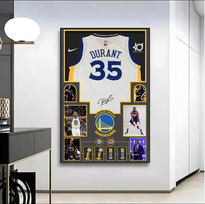 NBA All-Star Players Jersey WallArt (Graphic Jersey)